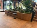 2. lobby bench seating