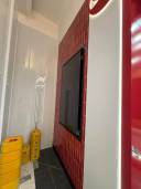 4. mounted tv screen